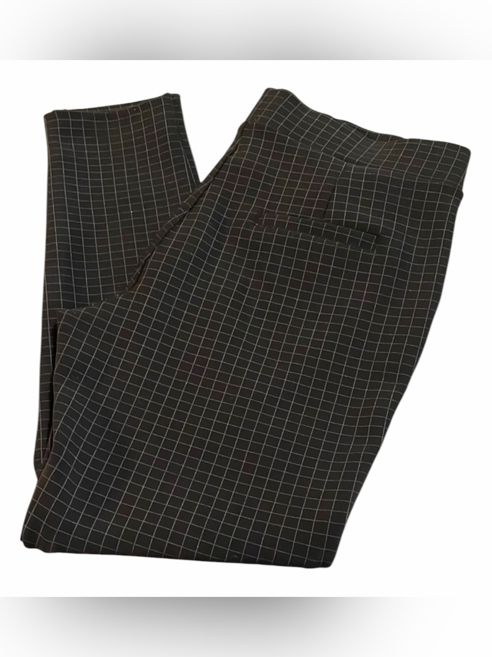 Maze Collection Black and White Checkered Pants - Picture 1 of 10